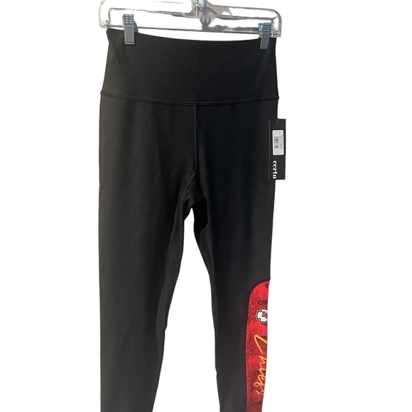 Certo NWT NFL Kansas City Chiefs Logo Leggings Size Medium - Picture 4 of 9